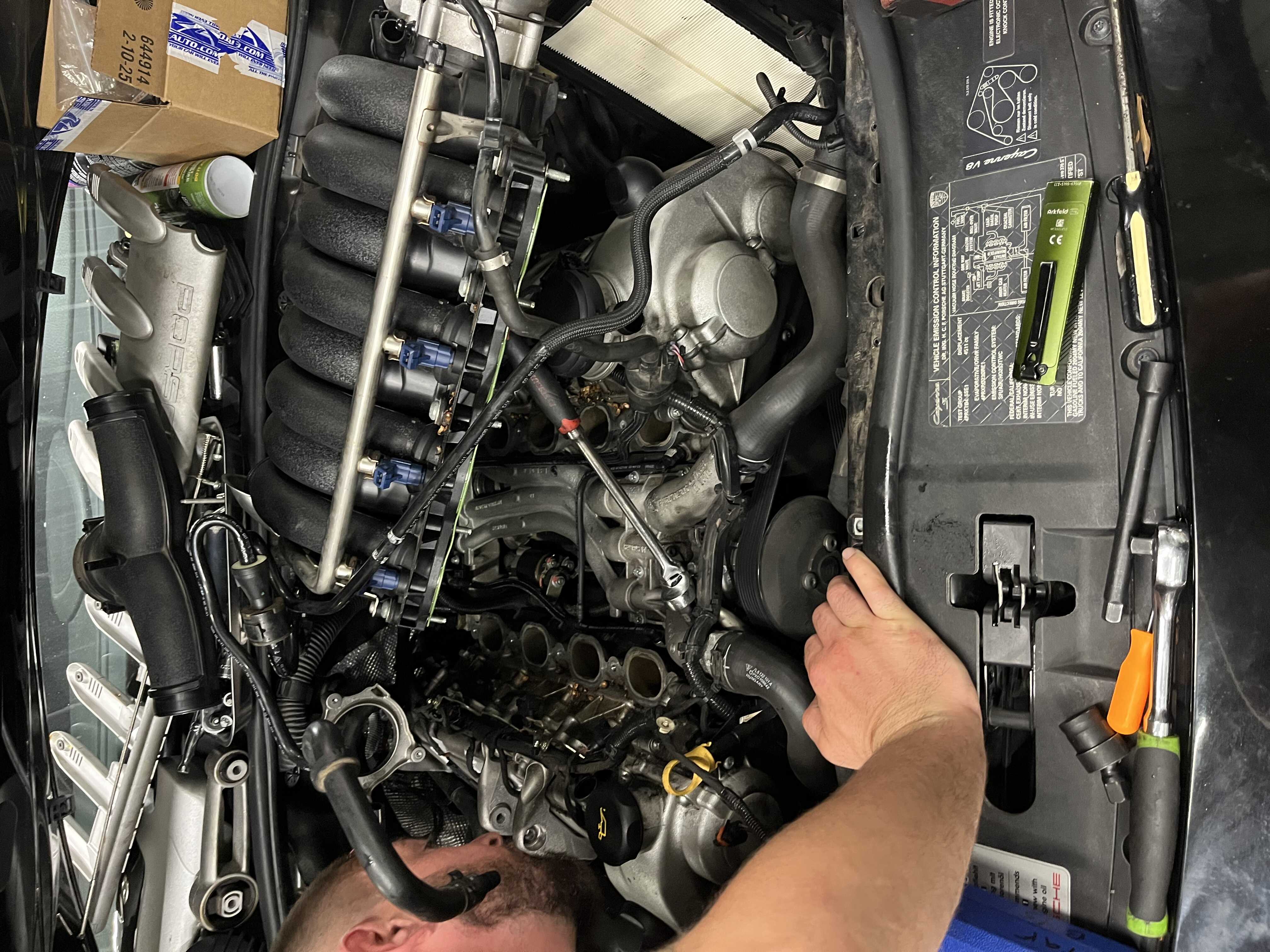 Complex Engine Overhaul